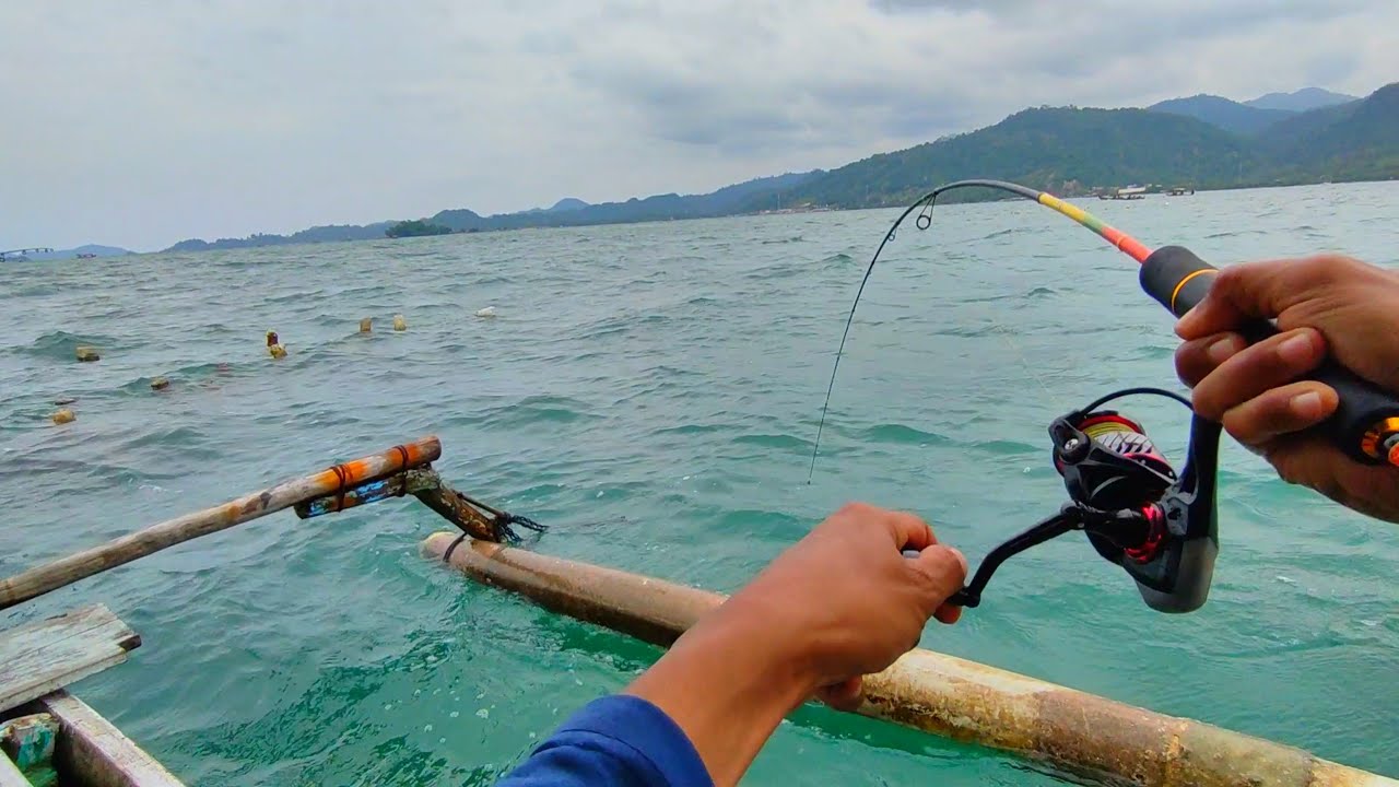 Tidak Ada Habisnya Ikan Kakap Tompel Disini !! Mancing Pinggiran Laut Paling Gacor Dilaut Lampung