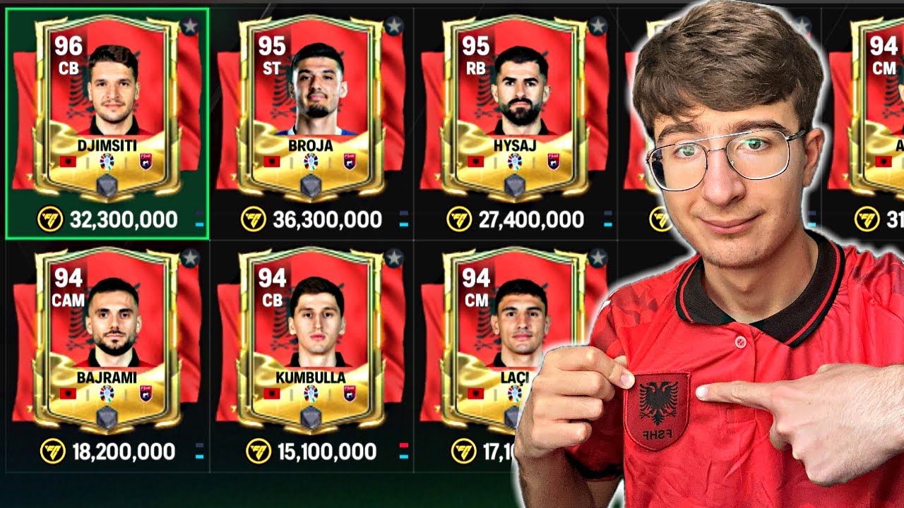 ME SHQIPERIN KUNDER ITALIS,KROACISE DHE SPANJES - EA FC MOBILE SHQIP !!!