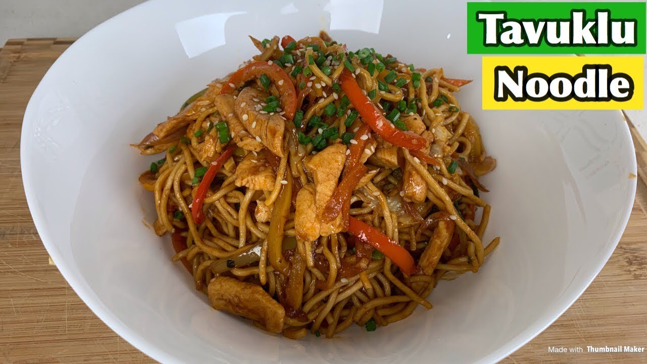EVDE NOODLE TARİFİ! ORİJİNAL TARİF!!!