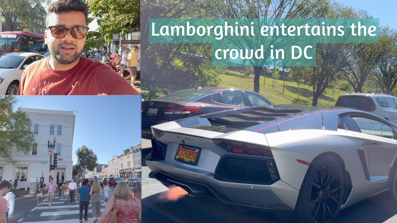 Georgetown ki exotic cars | Washington DC vlog