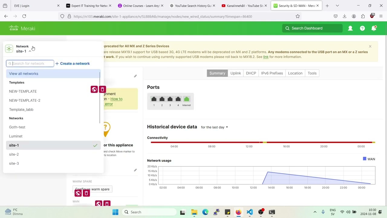 How To Configure Meraki FW Rules
