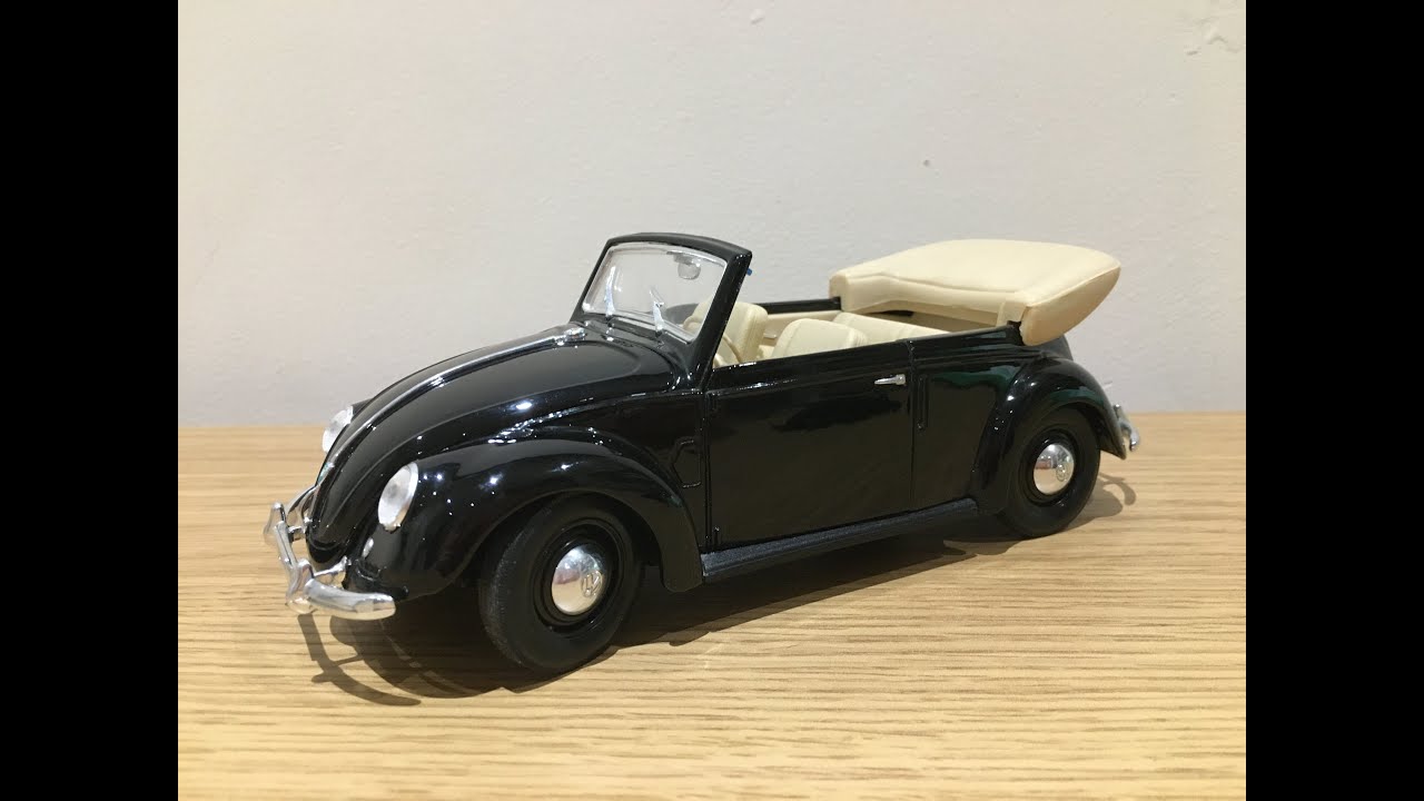 1:18 Maisto Volkswagen Beetle Cabrio 1951