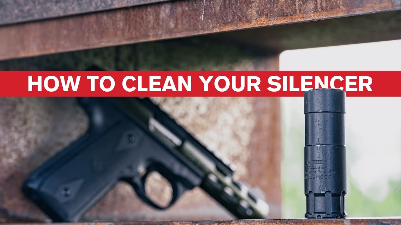 Лучший способ чистки глушителя — как чистить глушитель 22 калибра #nfa #howto #silencer