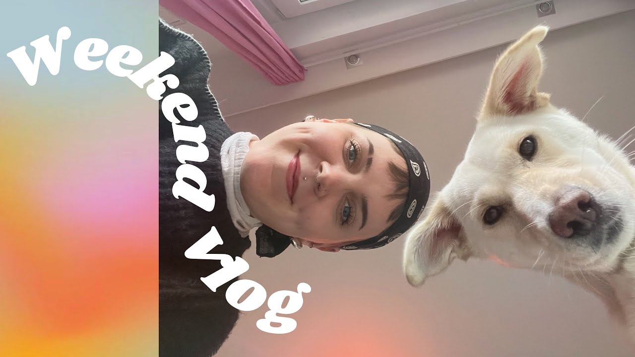 Cozy Weekend Vlog - Mental Health, Kreativität und Hundespaziergänge 🌷✨