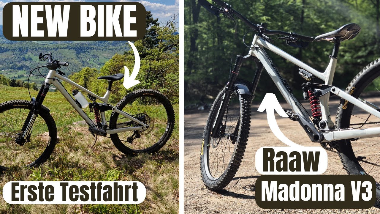 NEW BIKE DAY / RAAW MADONNA V3 / WISSEMBOURG