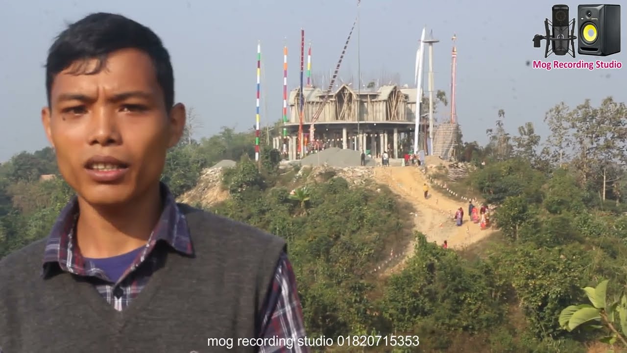 dhormo cokro aronnyo kutir 1st culamuni jadi anusthan.ধর্মচক্র অরণ্য কুটির রামগড়