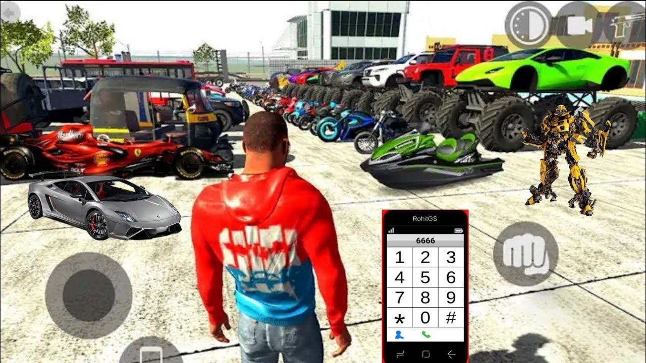 INDIAN BIKE DRIVING 3D NEW UPDATE ALL NEW CHEAT CODES 😀