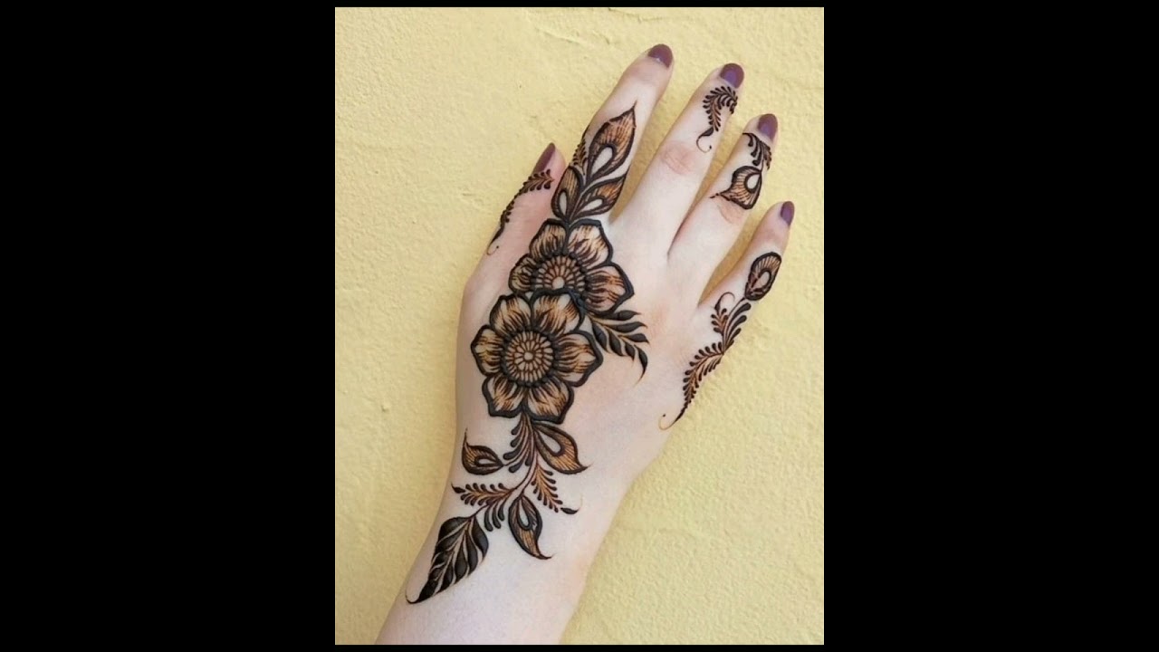 Simple mehndi designs| latest hand mehndi designs |trending mehndi designs 