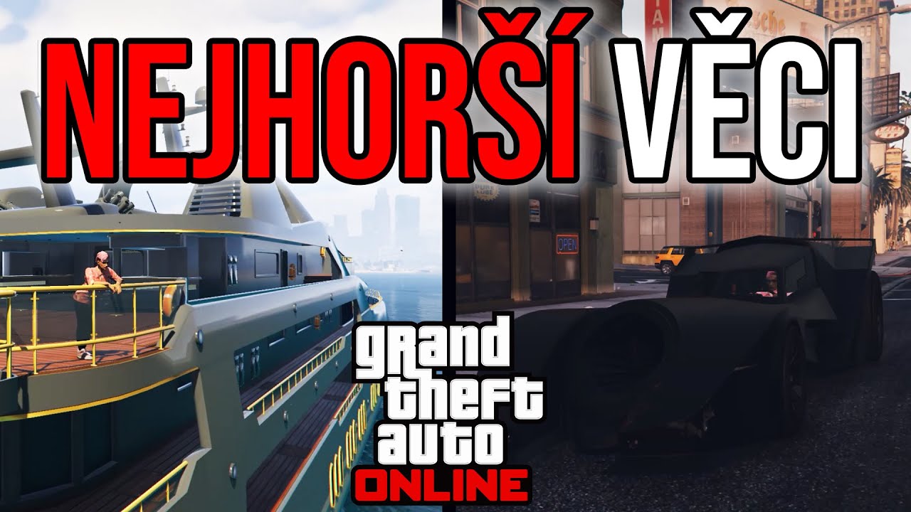 TOP 10 VĚC&Iacute; KTER&Eacute; BYSTE NEMĚLI NIKDY KOUPIT V GTA ONLINE