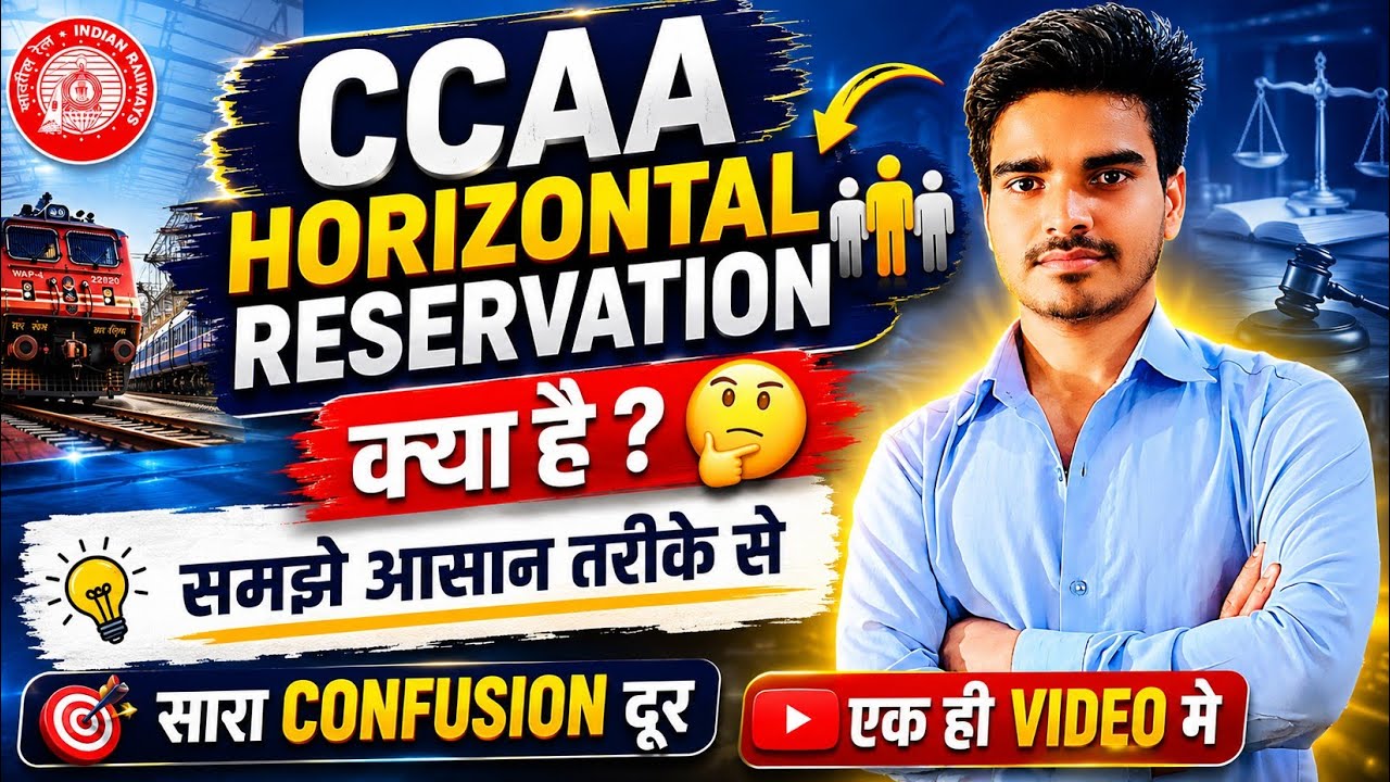 CCAA Horizontal RESERVATION Kya Hai 🤔| CCAA Ka Category-wise Cut Off Kaise Banta Hai ✅| Full Details