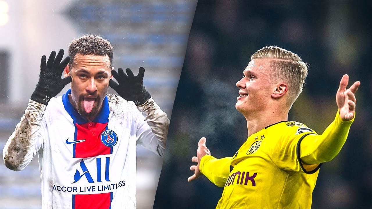 Neymar Jr vs Erling Haaland ▶ 2021  - The Difference - HD 😍