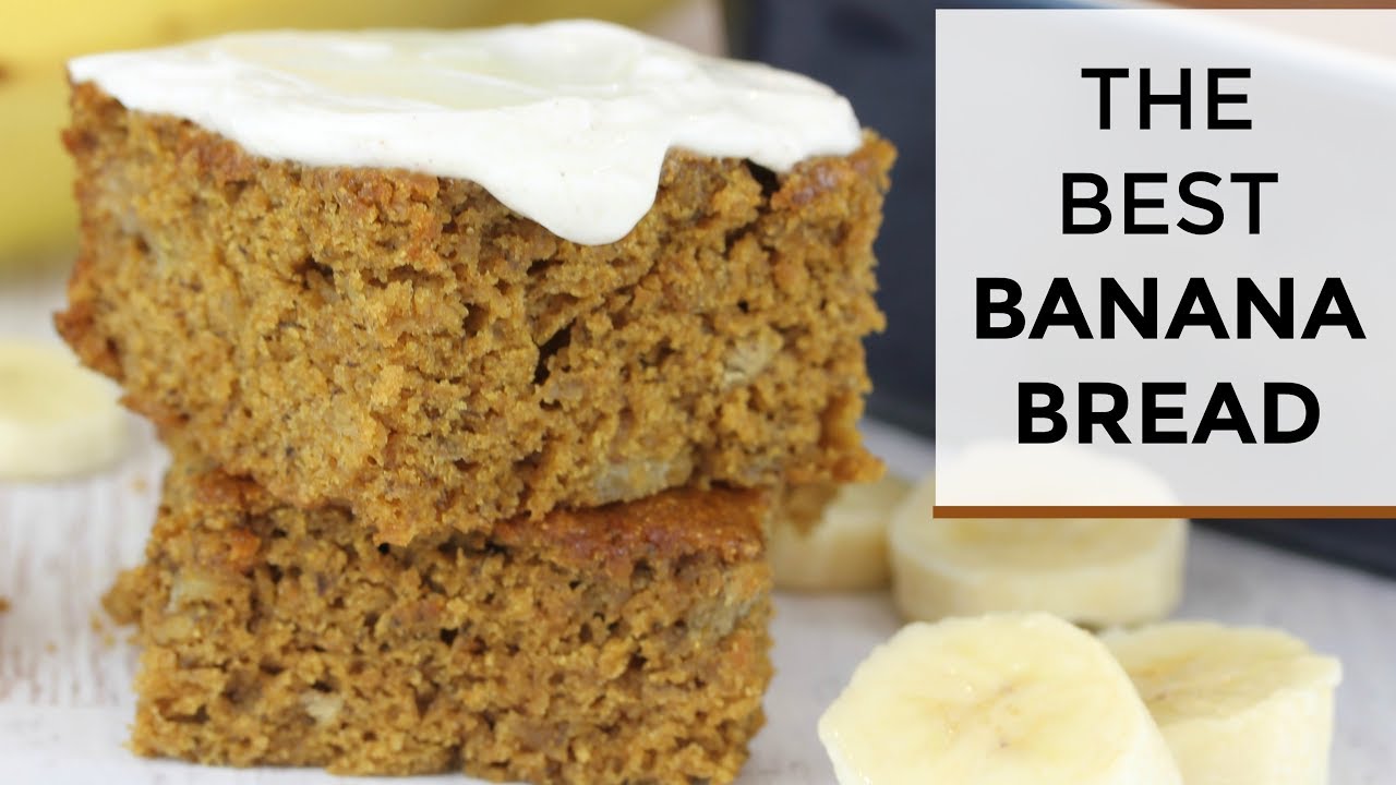 The BEST Banana Bread Recipe | Healthy + Easy