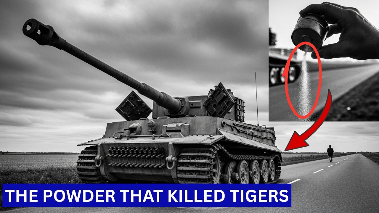 The Simple British Powder That Made German Tiger Tanks Seize Up and Trap Their Crews Inside