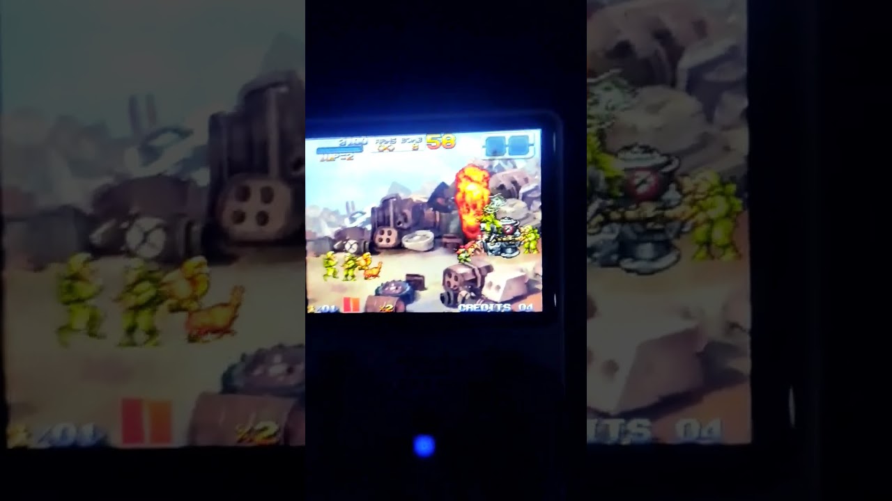 R36S Metal slug 7 nds. #metalslug7 #gaming #r36s #tiktokeffects #shorts #memes