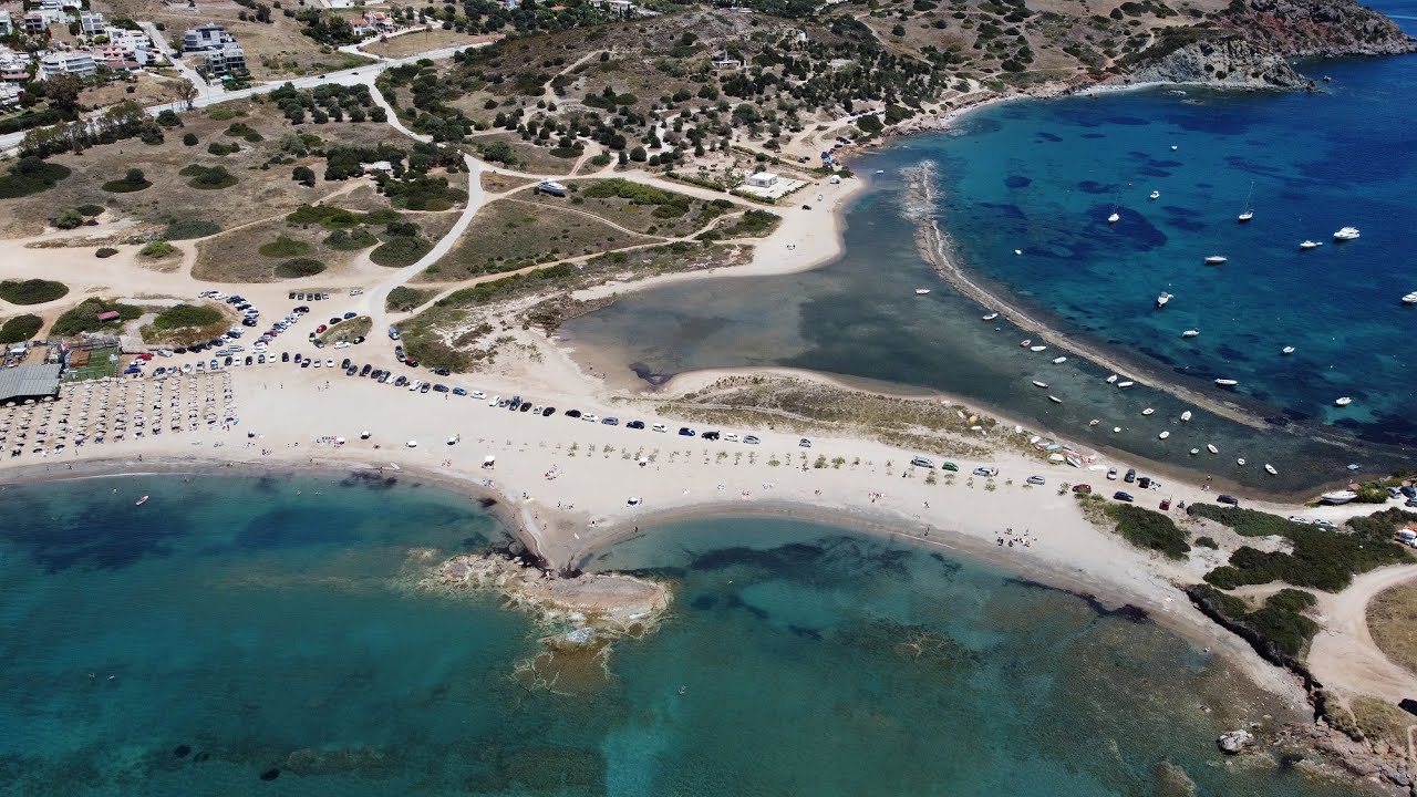 Η εξωτική παραλία στον Άγιο Νικόλαο Αναβύσσου - Athens Riviera, the exotic beach of Agios Nikolaos