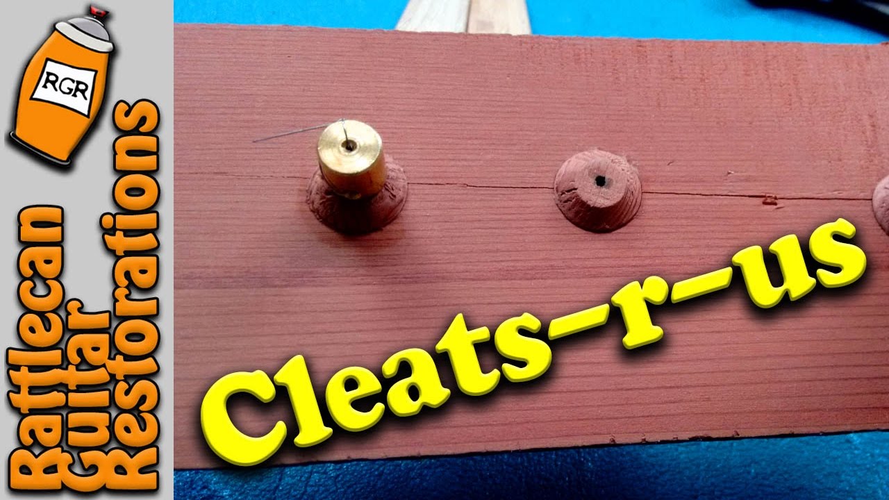 guitar clamps and making cleats | RATTLECAN GUITAR RESTORATIONS by James O’Rear