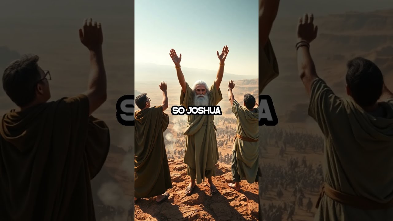 Exodus 17: Water from the Rock: Miracle and Battle in the Desert! #shorts #exodus  #faith