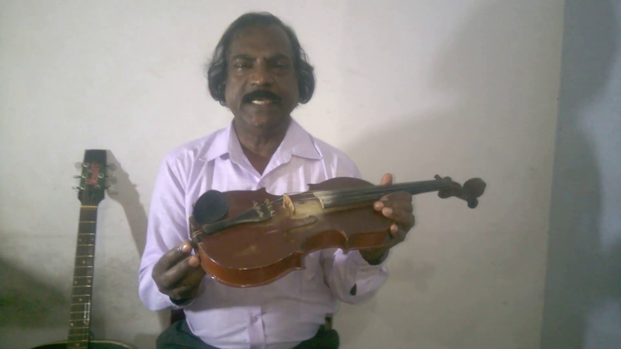 PART 1 Carnatic Violin Tutorial By Vattappara Vijayakumar -  MALAYALAM