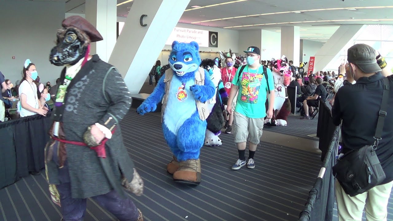 Anthrocon 2022 Fursuit Parade