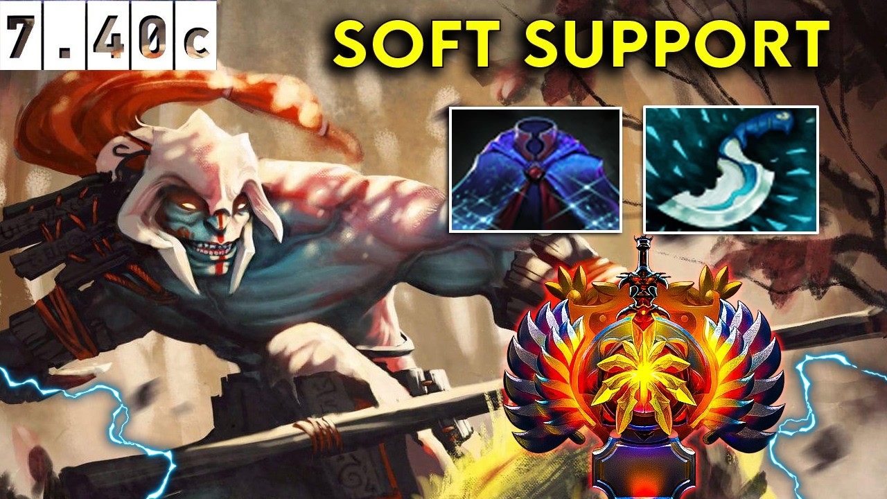 Huskar 🔥 Immortal Soft Support - Dota 2 Patch 7.40c Pro Pub Full Gameplay
