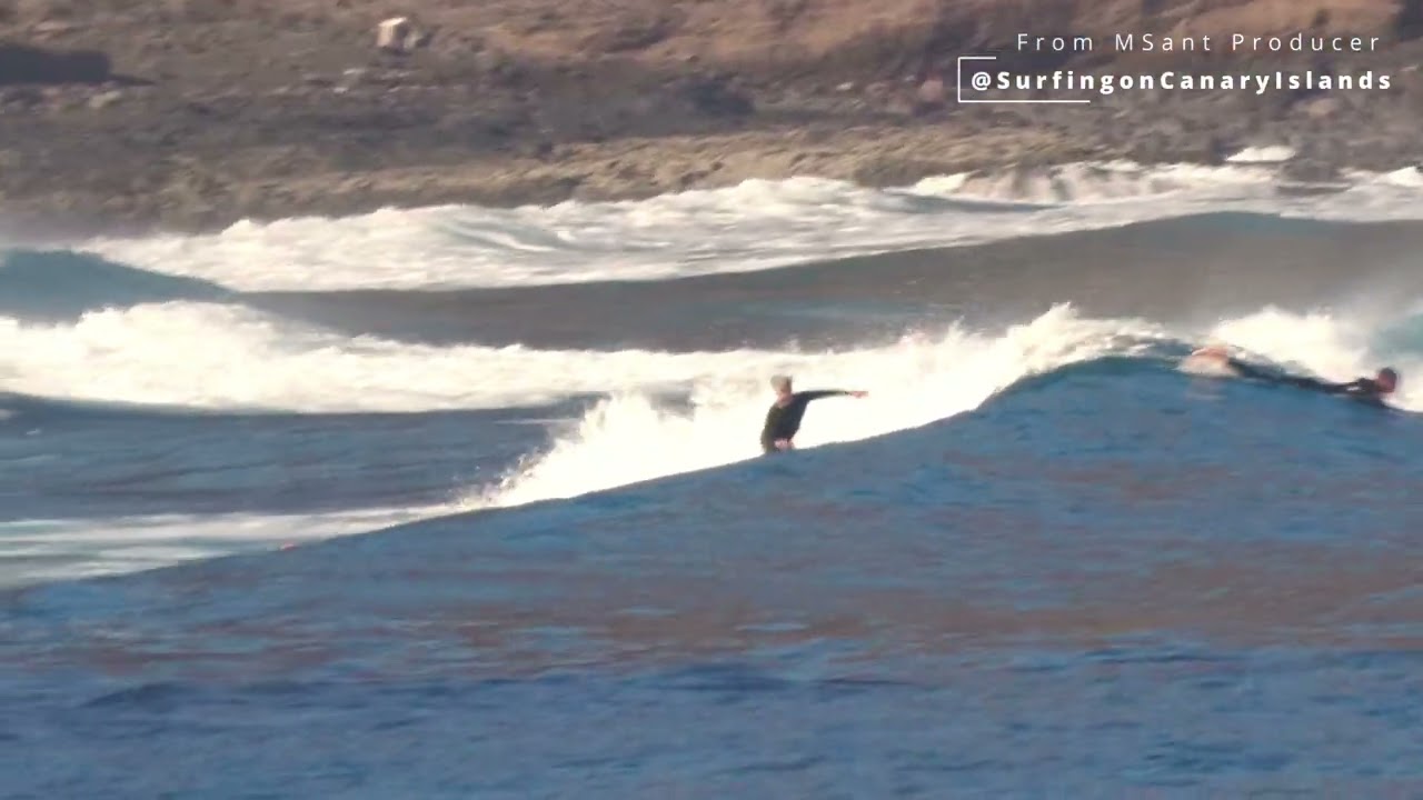 Surf en San Felipe Waves, Gran Canaria