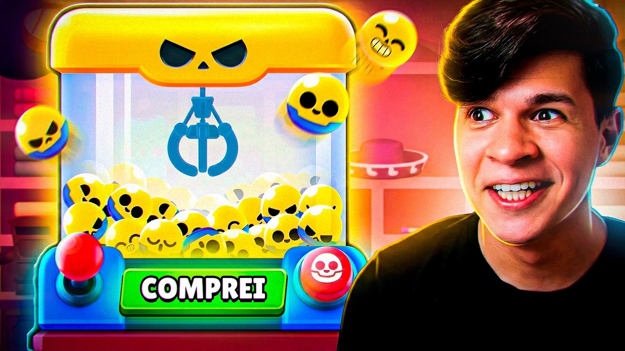 COMPREI e JOGUEI com TODOS BUFFIES do BRAWL!