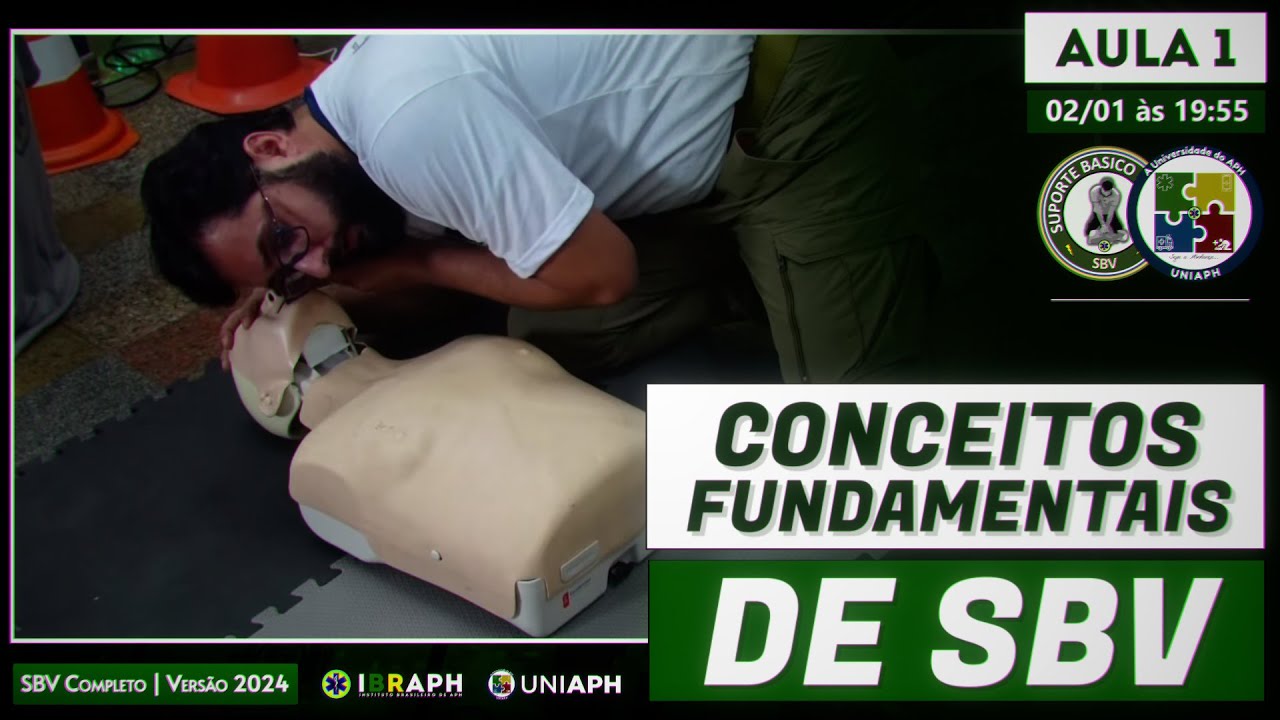 AULA 1 | Curso online: SBV Completo, versão 2024 | Conceitos Fundamentais de SBV