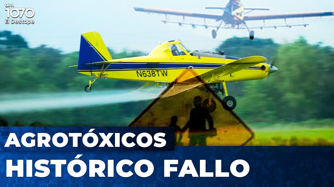 ☢️ CONDENARON A UN PRODUCTOR RURAL POR LA MUERTE DE UN NIÑO INTOXICADO CON AGROTÓXICOS