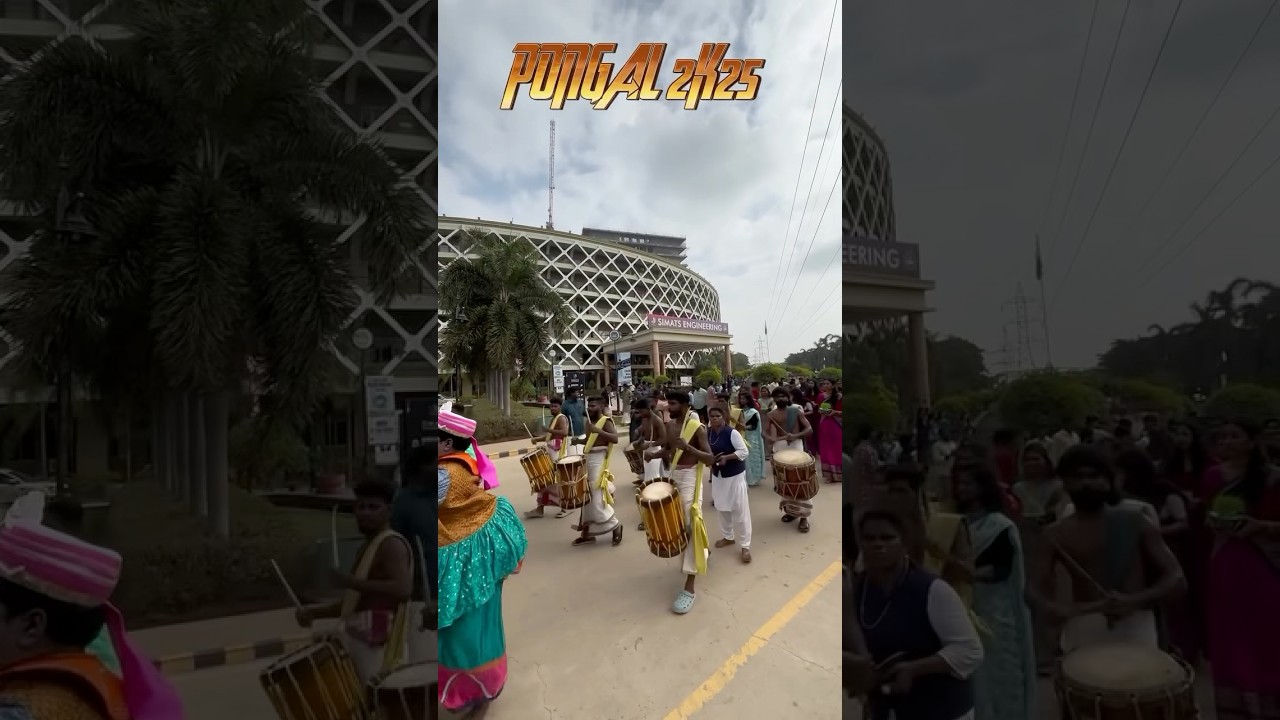 saveetha 2k25 ! pongal🔥 #pongal #celebration #pongalshorts #collage