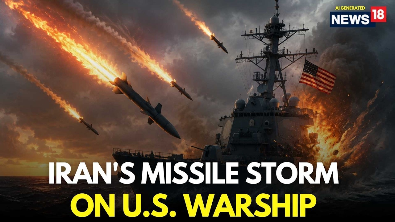 Iran News LIVE | Iran Attacks US Warships In Starit Of Hormuz | US Iran War News | Trump | N18G