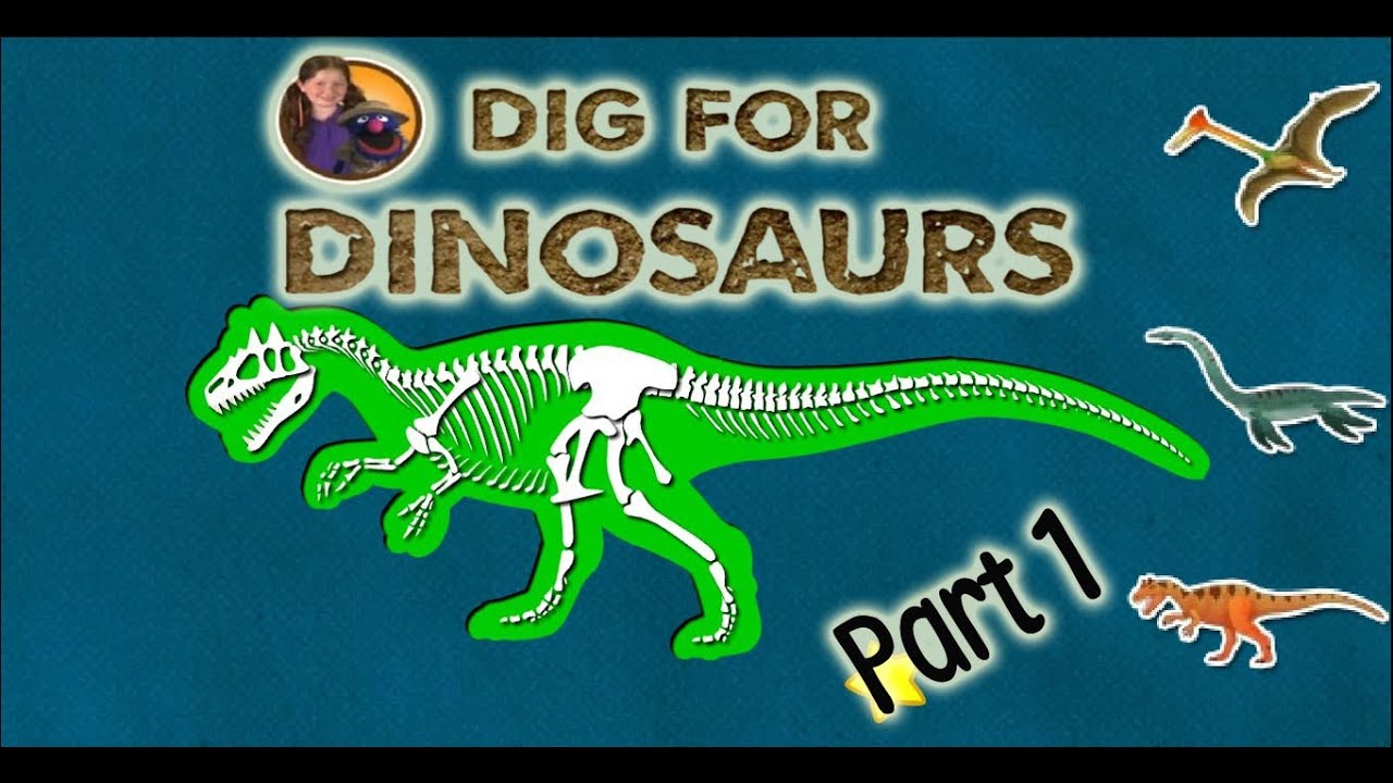 Dig for Dinosaurs Part 1 - Sesame Street Educational Games #learning #sesamestreet #toddlers #kids