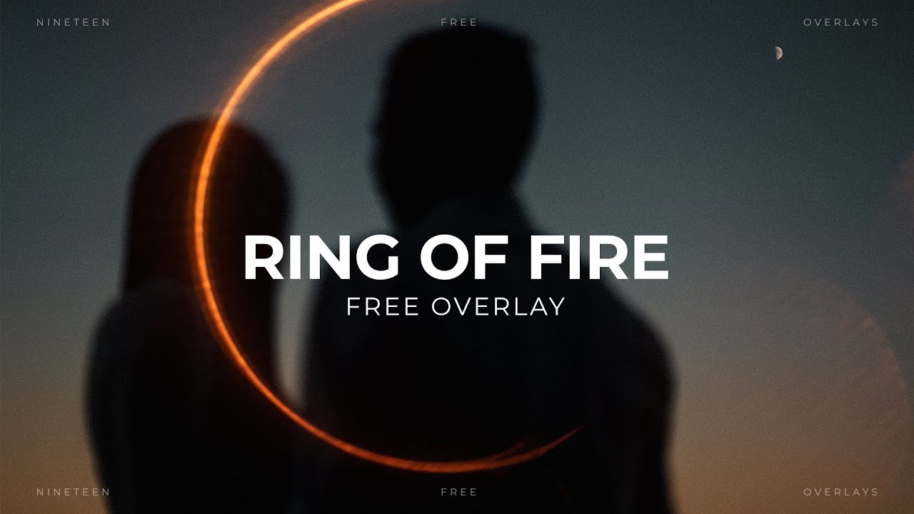 Ring of Fire Photo Effect Tutorial | FREE Overlays Included