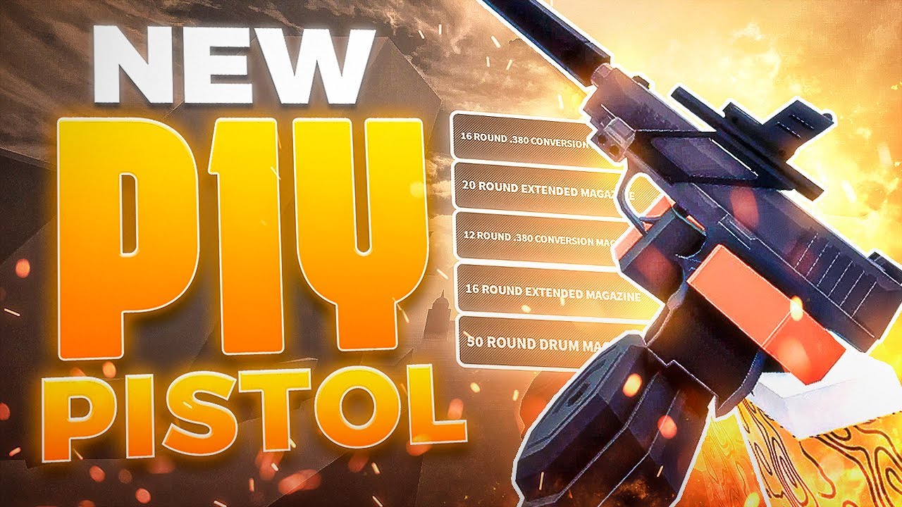 The NEW P1Y PISTOL in Bad Business (Roblox)