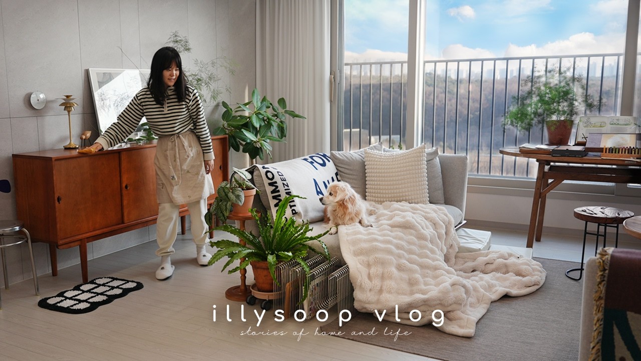 Уютный «уборочный ресет»🏡 Расхламление + уборка для дома, полного растений _VLOG🧹