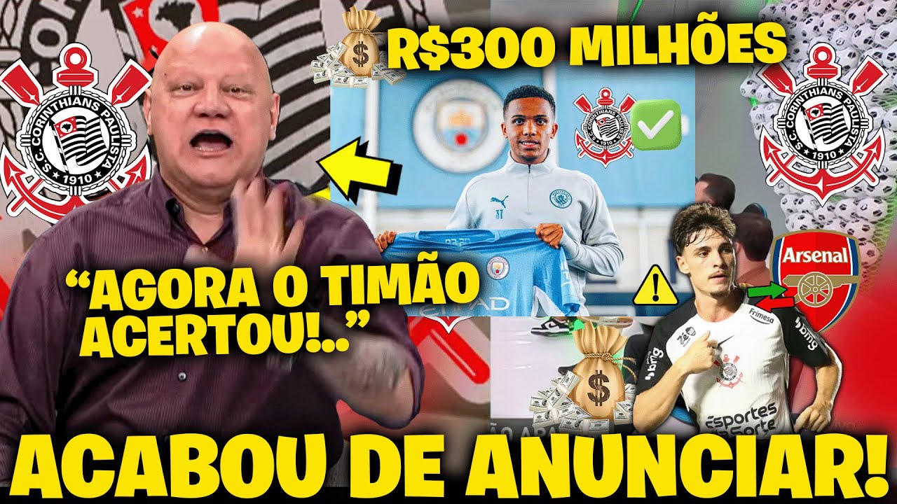BAITA REFORÇO! RONALDÃO TROUXE ÓTIMAS NOTÍCIAS  DO CORINTHIANS! CHEGA PRA SER TITULAR