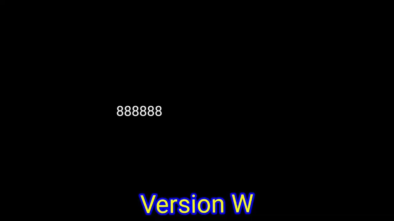 88888 lol Version A to All 12