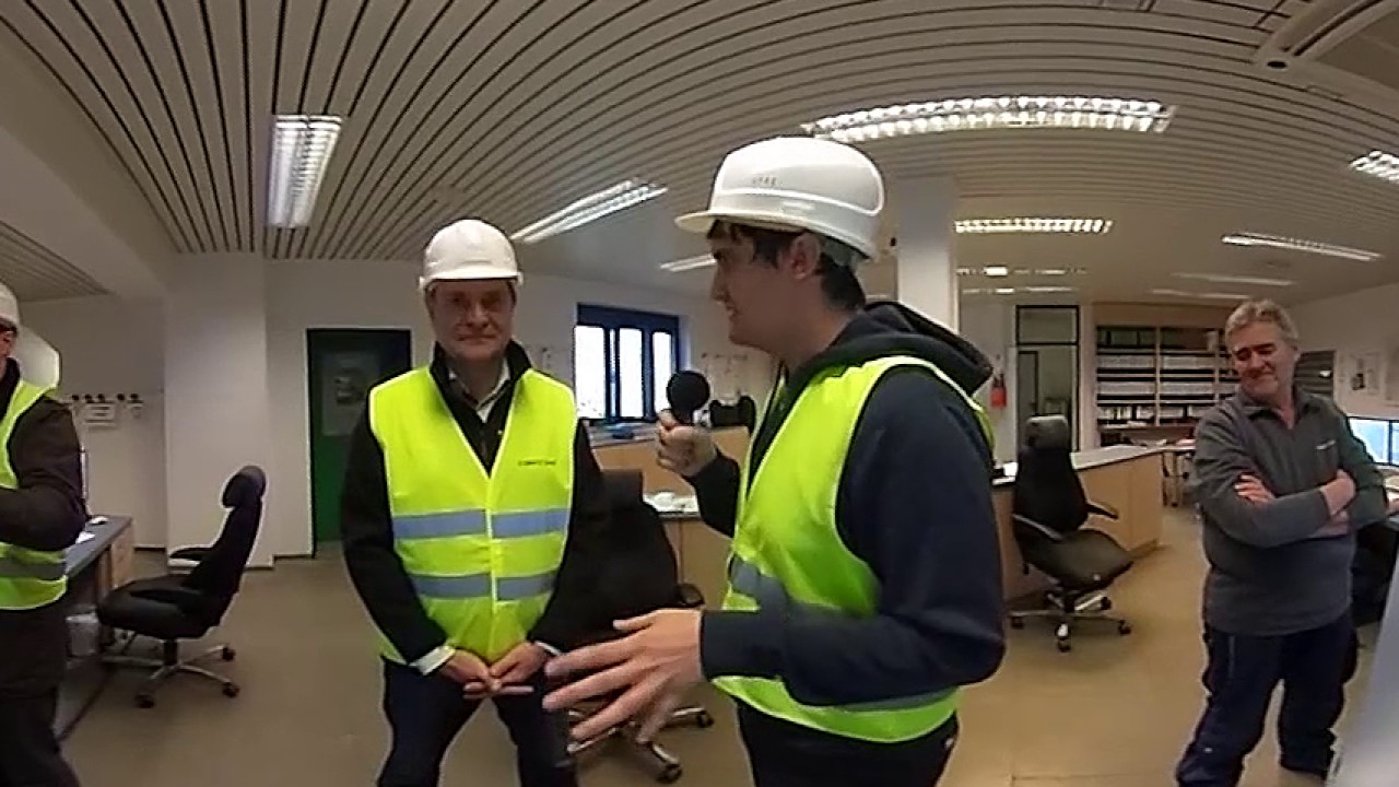 360°-Video-Reportage: Müllverbrennungskraftwerk Leuna
