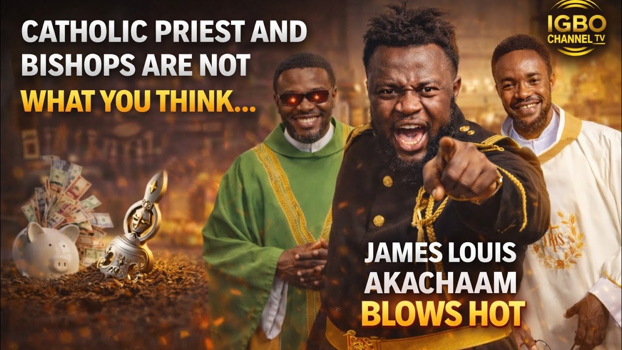 SHOCKING REVELATION: JAMES LOUIS AKACHAAM EXPOSES THE DARK SECRETS OF CATHOLIC PRIESTS AND BISHOPS!