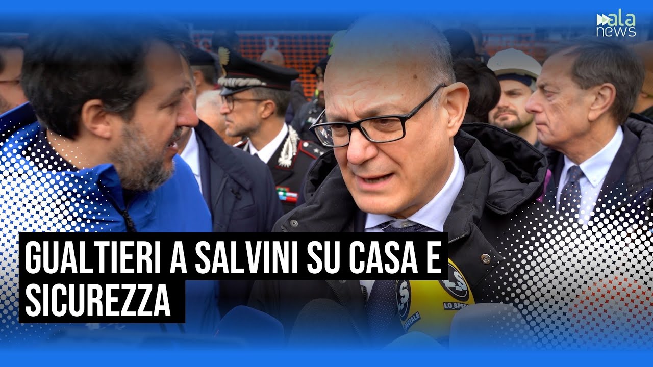 Gualtieri a Salvini, 'quello della casa è un grandissimo problema'