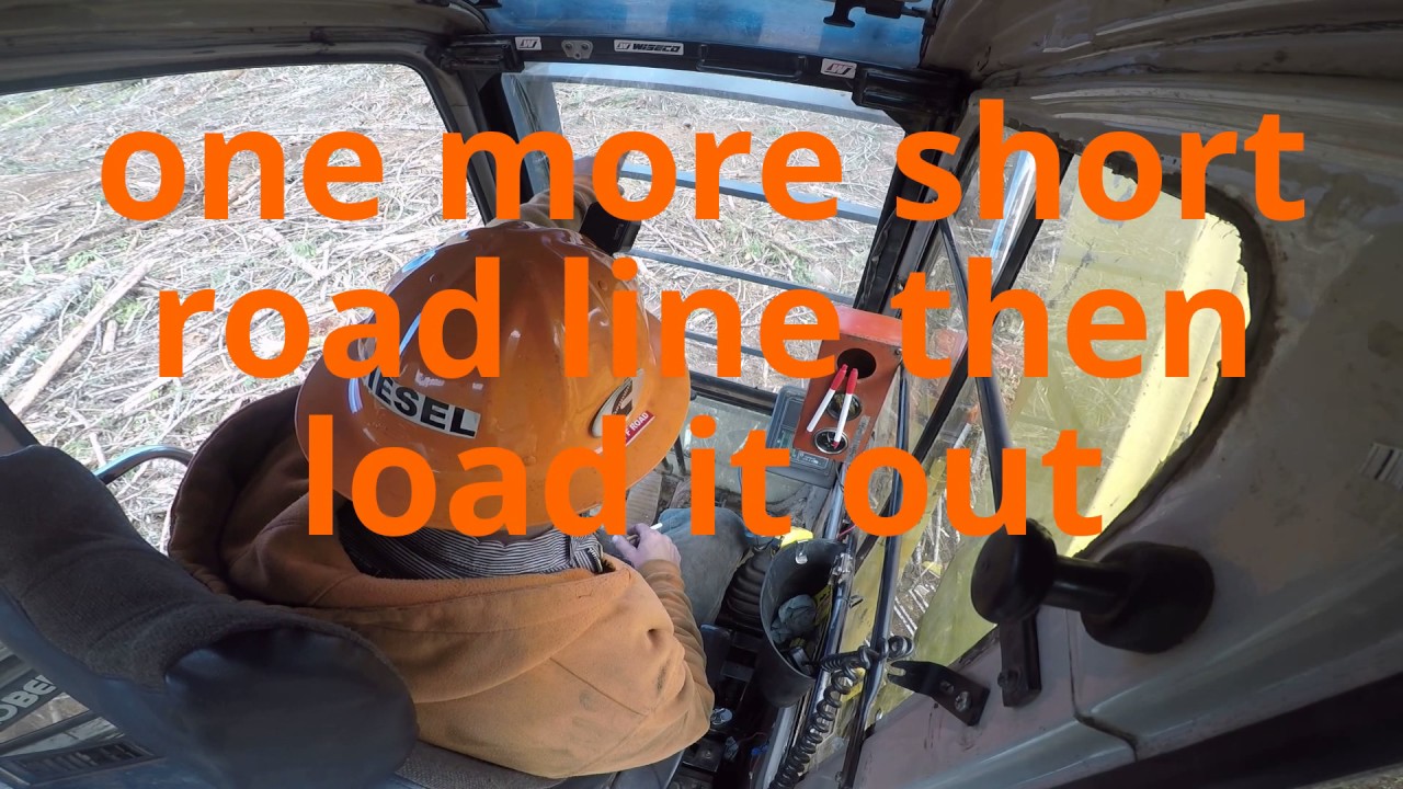 shovel logging and clean up