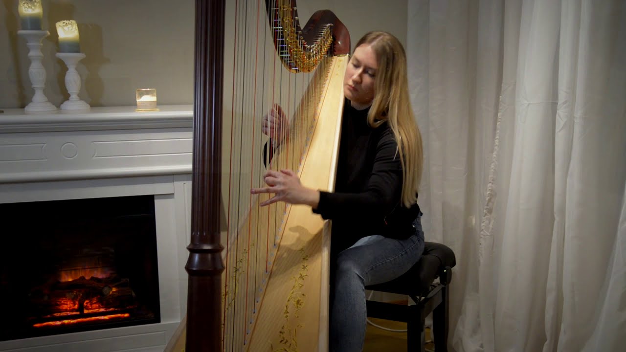 Claude Debussy: CLAIR DE LUNE - Milla Liekkola, Harp