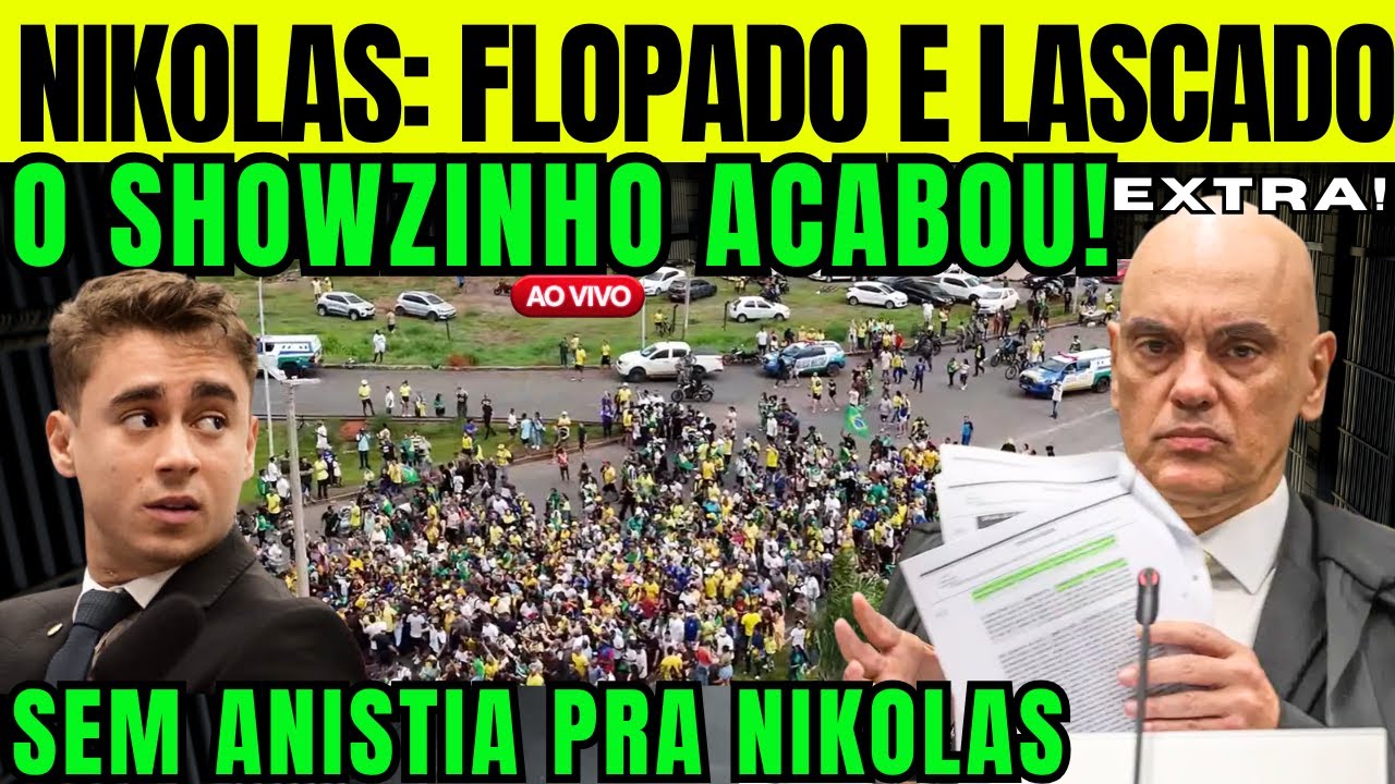 EXTRA! NIKOLAS FLOPADOS E LASCADOS! VOU TE MOSTRAR O QUE ESTÃO TENTANDO ESCONDER: BOLSONARO USADO!