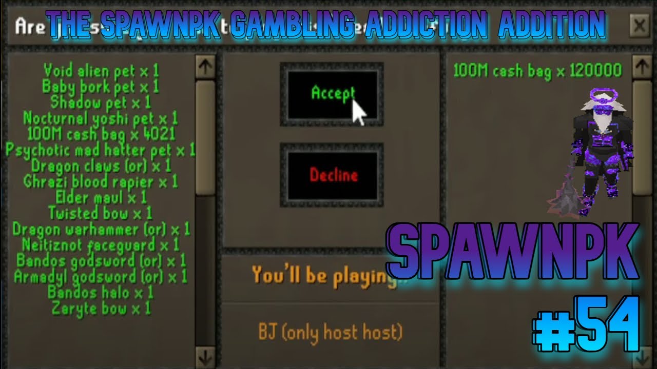 I CANT STOP! - SpawnPK Flower Poker Sessions - 25t BJ Bet - Giveaways - RSPSOxygen - SpawnPK #54