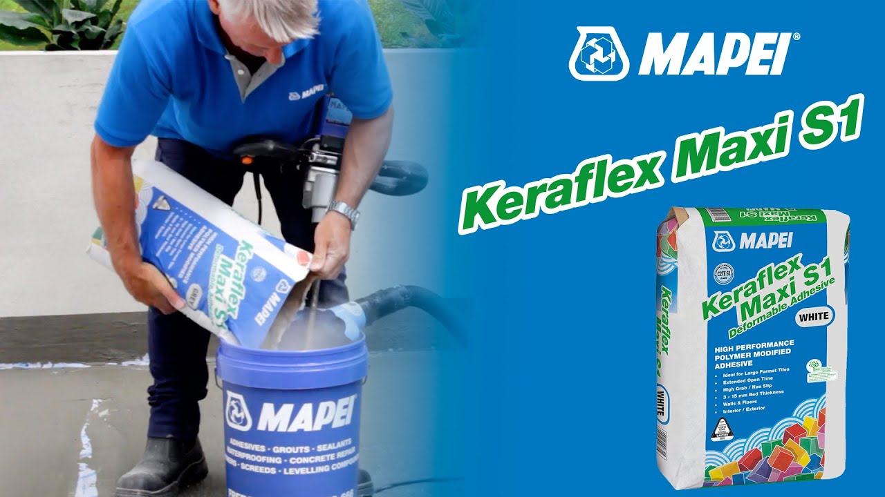 How to lay tiles on a balcony using Mapei Keraflex Maxi S1 Adhesive