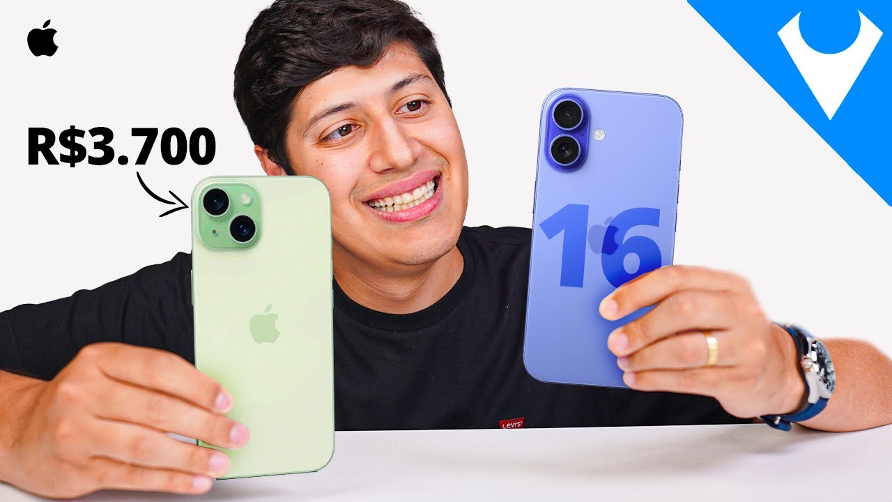 BAIXOU! iPhone 16 vs iPhone 15 qual COMPRAR? 99% ERRA na ESCOLHA!