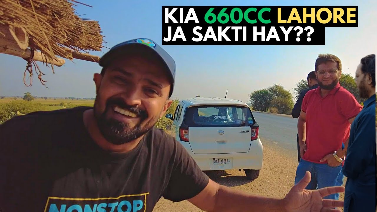 🚗 Karachi To Lahore By Road in 660 CC | Latest Roads Condition