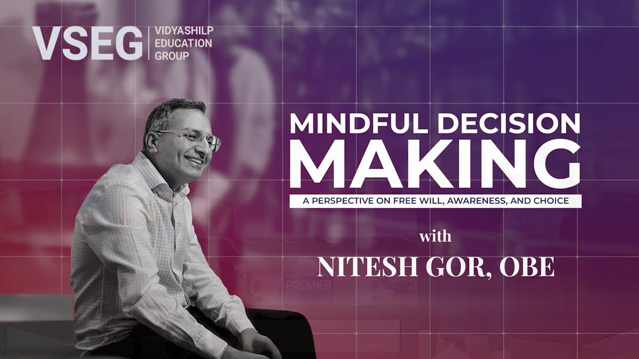 Mindful Decision Making | Student Q&A x @niteshxgor (OBE) | @VidyashilpAcademyy