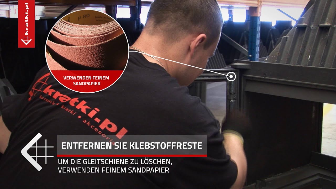 AUSTAUSCH DER KAMINDICHTSCHNUR KRATKI