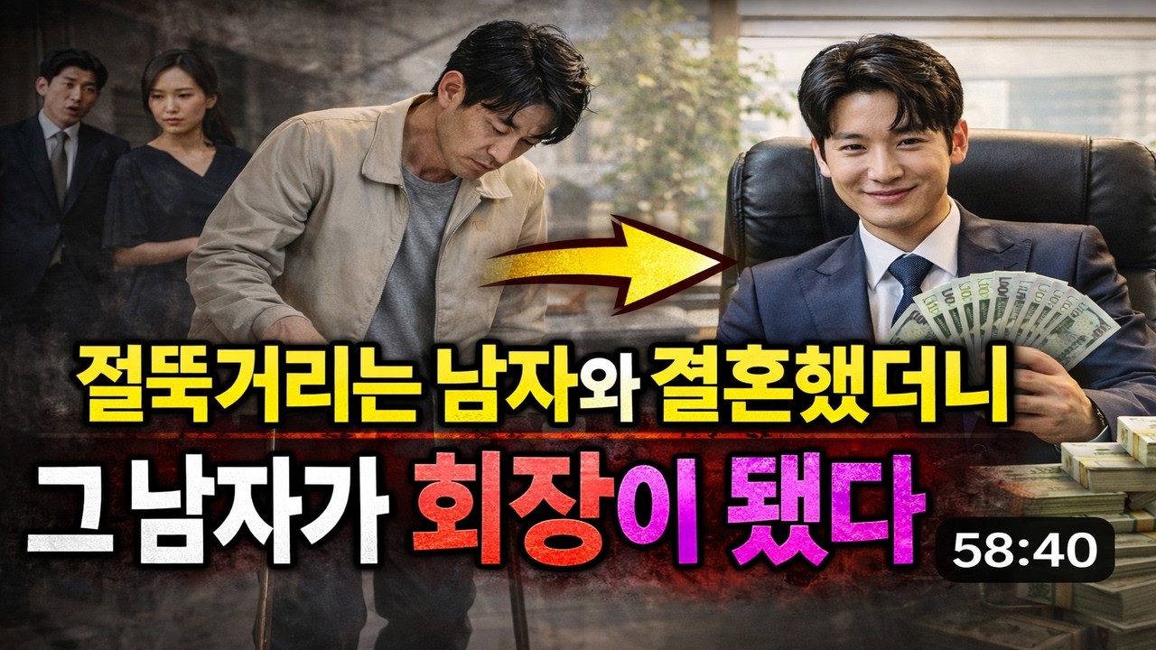 절뚝이 사위라고 비웃던 친척들, 10년 뒤 그가 타고 온 '의문의 차량'과 정체에 사색이 된 이유