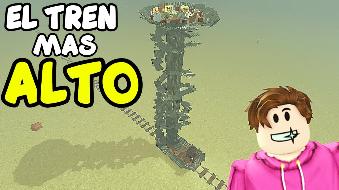 CONSTRUI el TREN MAS ALTO la MEGA TORRE🗿- DEAD RAILS